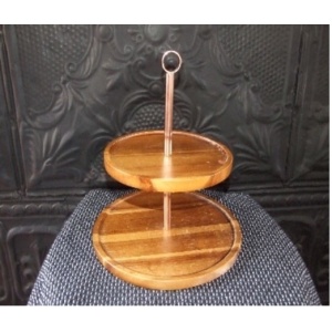 Wooden cake stand 1